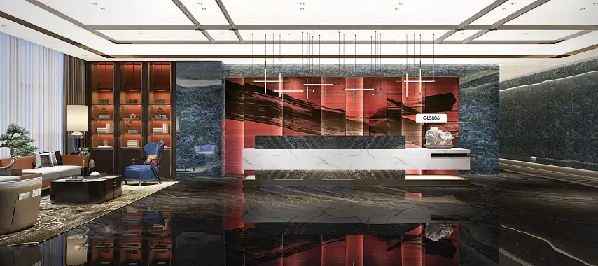 Модерни дизајн мермерни ПВЦ филм филм