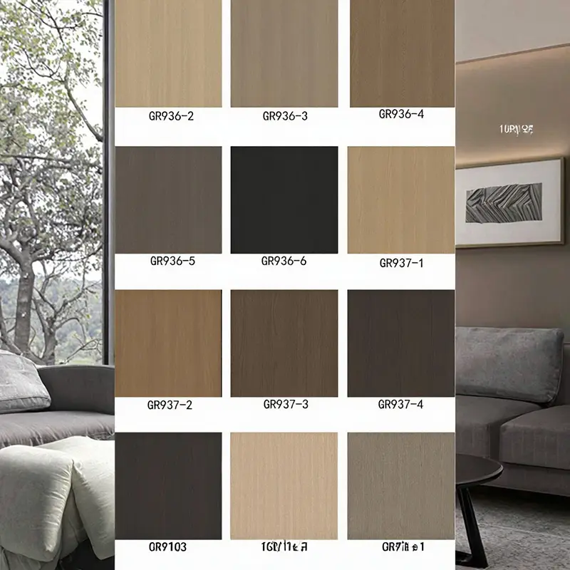 Модеран дизајн стил ПВЦ декоративни филм